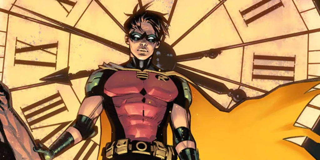 Tim Drake as Robin in DC Comics artwork