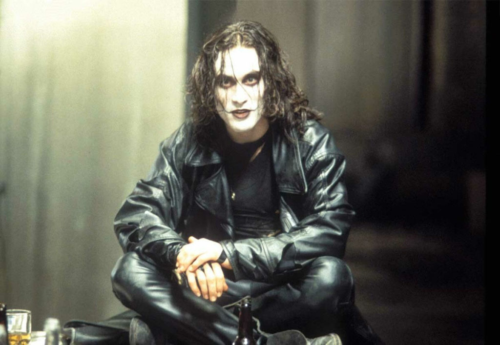 Brandon Lee as Eric Draven in The Crow 1994