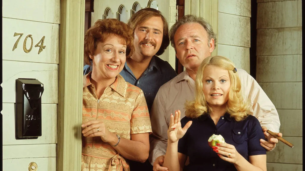 TV Shows That Defined the 1970s - All in the Family cast