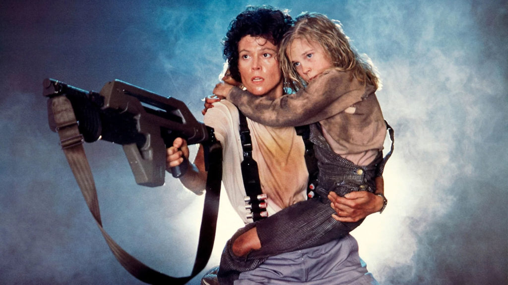 Alien Movies in Order - Ripley and Newt in Aliens, the second film in the series