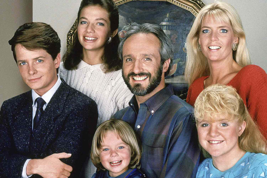 TV Shows That Defined the 1980s - Family Ties cast