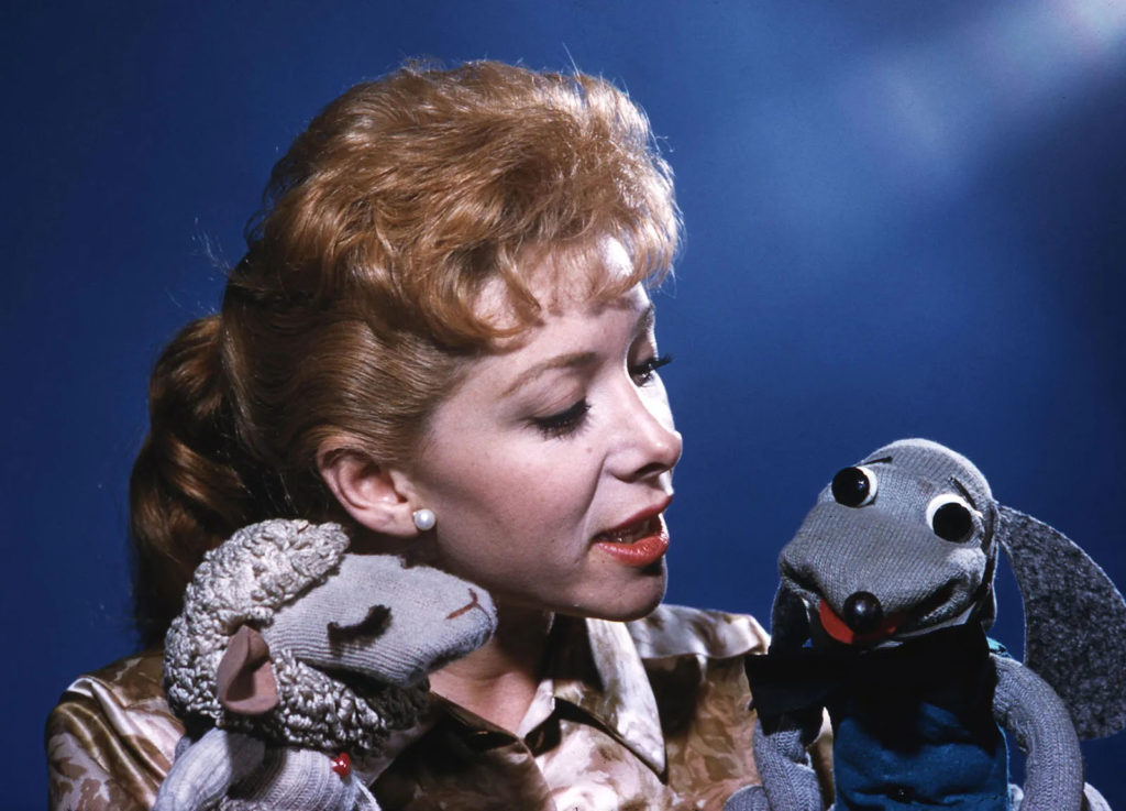 10 Forgotten TV Personalities of the 1960s - Shari Leiws and Lampchop