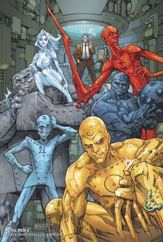 Who Are the Metal Men DC’s Robot Heroes - Metal Men Team