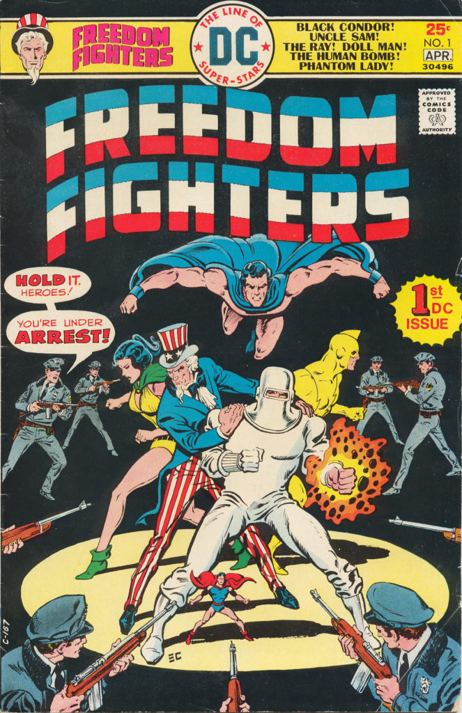 Who Are the Freedom Fighters - Cover of Freedom Fighters 1