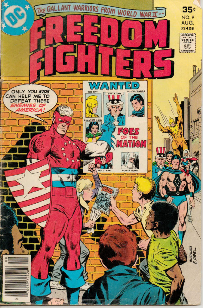 Who Are the Freedom Fighters - Cover of Freedom Fighters 9