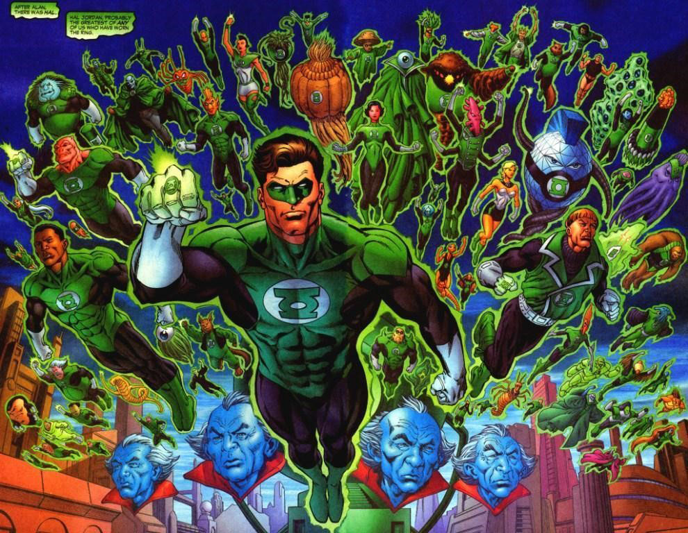 Who Are the Guardians of the Universe - The Guardians of the Universe with the Green Lantern Corps