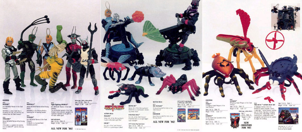 Why Sectaurs Toys Were One of the Weirdest Lines of the 1980s - Sectaurs Wave 2
