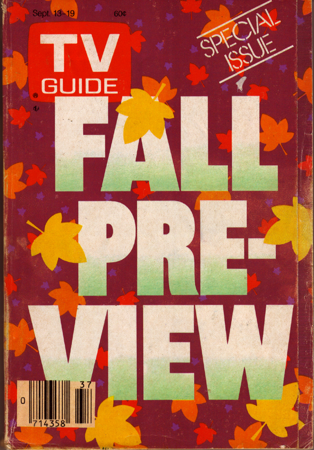 How TV Guide Became the Most Powerful Magazine in America - TV Guide Fall Preview for 1986s