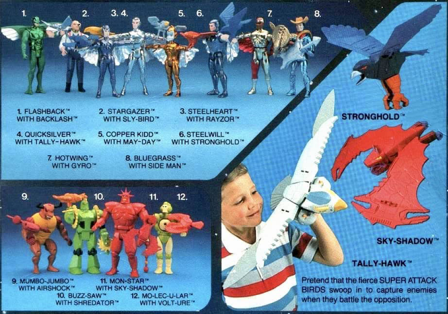 Why SilverHawks Toys Never Quite Took Flight - Toyline heroes and villains