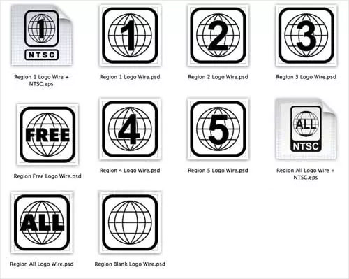 DVD, Blu-ray, and 4K Region Codes Explained - DVD region code symbols