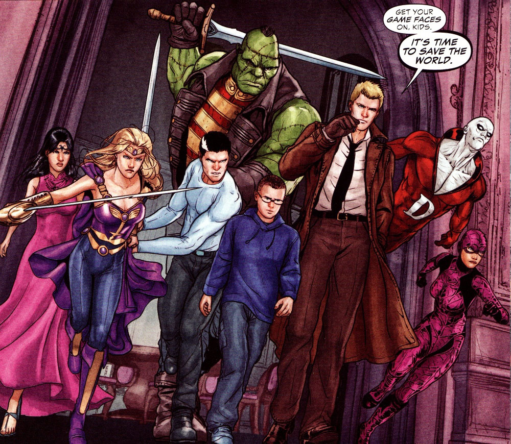 What Is Justice League Dark DC’s Supernatural Team Explained - Members of Justice League Dark gathered together in DC Comics artwork