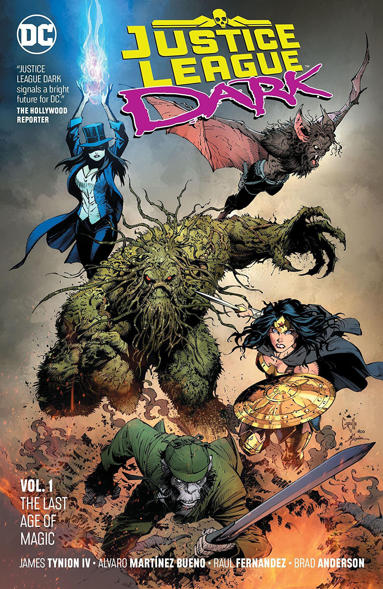 What Is Justice League Dark DC’s Supernatural Team Explained - Swamp Thing and Zatanna featured on a comic cover