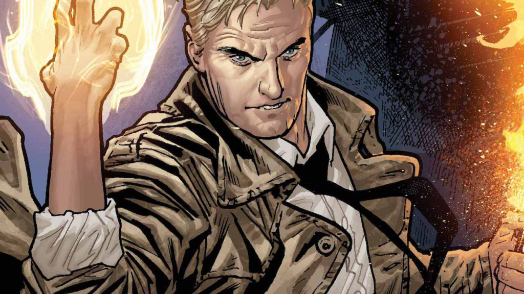 Who Is John Constantine DC’s Occult Detective Explained - John Constantine wearing his trench coat in DC artwork