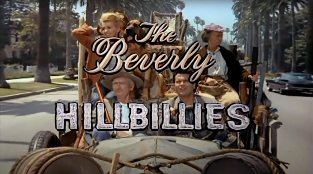 Why Television Theme Songs Used to Be So Memorable - Beverly Hillbillies logo used during the opening theme song